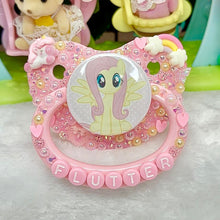 Load image into Gallery viewer, REMAKE Flutter Pony Adult Pacifier