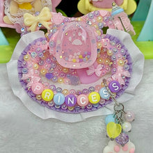 Load image into Gallery viewer, Princess Paws Pastel Rainbow Deluxe Adult Pacifier