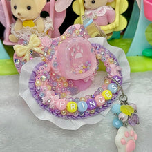 Load image into Gallery viewer, Princess Paws Pastel Rainbow Deluxe Adult Pacifier