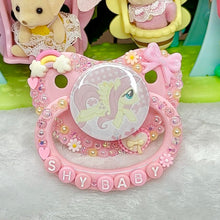 Load image into Gallery viewer, REMAKE Shy Baby Pony Adult Pacifier