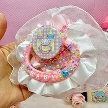Load image into Gallery viewer, Babycore Bottles Lace Ruffles Adult Pacifier