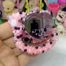 Load image into Gallery viewer, Mr Kitty Liminal Space Adult Pacifier
