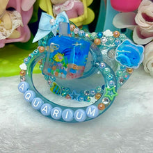 Load image into Gallery viewer, Aquarium Juice Box Frutiger Aero Adult Pacifier
