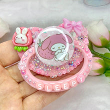 Load image into Gallery viewer, Sleepy Melody Strawberry Adult Pacifier
