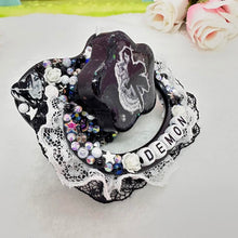 Load image into Gallery viewer, Black Butler Demon Shaker Center Lace Handle Adult Pacifier
