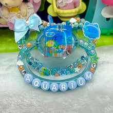 Load image into Gallery viewer, Aquarium Juice Box Frutiger Aero Adult Pacifier
