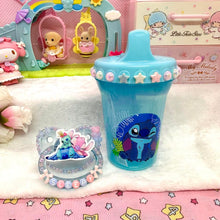 Load image into Gallery viewer, Sleepy Stitch Adult Pacifier and Sippy Cup SET!
