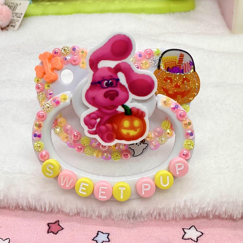 Sweet Pup Spooky Adult Pacifier