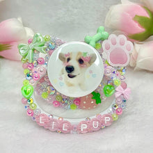 Load image into Gallery viewer, Lil Pup Strawberry Adult Pacifier
