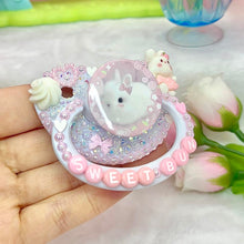 Load image into Gallery viewer, Sweet Bun Strawberry Adult Pacifier
