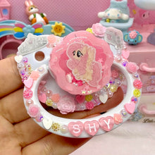 Load image into Gallery viewer, REMAKE Shy Fluttershy Flower Shaker Adult Pacifier
