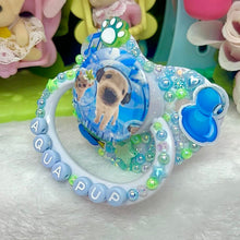 Load image into Gallery viewer, Aqua Pup Puppy Frutiger Aero Adult Pacifier
