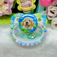 Load image into Gallery viewer, REMAKE Puppy Frutiger Aero Adult Pacifier
