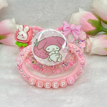 Load image into Gallery viewer, Sleepy Melody Strawberry Adult Pacifier
