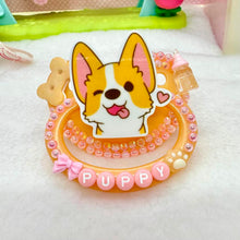 Load image into Gallery viewer, adult deco pacifier paci shop custom decorated binky for age regression store agere ddlg dd lg daddy dom little girl abdl baby diaper lover kawaii littlespace little space rhinestone deluxe kawaii pink puppy dog pup bone bottle petre pet regression bows
