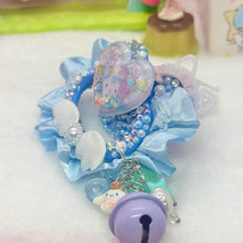 Load image into Gallery viewer, Cinnamoroll Angel Lace Handle Adult Pacifier with Handle Charm
