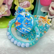 Load image into Gallery viewer, Bubbles Goldfish Frutiger Aero Adult Pacifier
