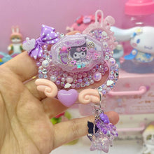 Load image into Gallery viewer, Bunny Angel Kuromi Adult Pacifier with Handle Charm
