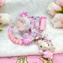 Load image into Gallery viewer, Hello Kitty Angel Shaker Adult Pacifier with Handle Charm

