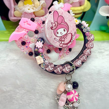 Load image into Gallery viewer, Lil Witch Spooky Bunny Adult Pacifier with Handle Charm
