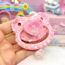 Load image into Gallery viewer, Lil Angel My Melo Shaker Center Adult Pacifier
