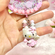 Load image into Gallery viewer, Hello Kitty Angel Shaker Adult Pacifier with Handle Charm
