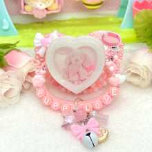 Load image into Gallery viewer, Puppy Love Valentine's Shaker Adult Pacifier with Handle Charm!
