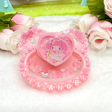 Load image into Gallery viewer, Lil Angel My Melo Shaker Center Adult Pacifier
