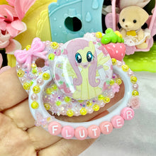 Load image into Gallery viewer, Flutter Pony Strawberry Adult Pacifier
