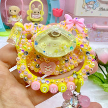 Load image into Gallery viewer, Pompompurin Angel Shaker Adult Pacifier with Handle Charm
