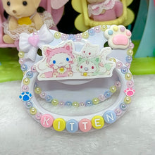 Load image into Gallery viewer, Pastel Kittens Adult Pacifier
