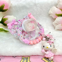 Load image into Gallery viewer, Hello Kitty Angel Shaker Adult Pacifier with Handle Charm
