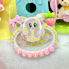 Load image into Gallery viewer, Flutter Pony Strawberry Adult Pacifier
