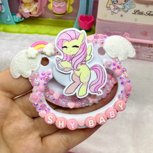 Load image into Gallery viewer, Shy Baby Fluttershy Adult Pacifier
