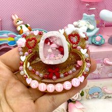 Load image into Gallery viewer, Kitten Paw Valentine's Shaker Center Adult Pacifier
