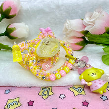 Load image into Gallery viewer, Pompompurin Angel Shaker Adult Pacifier with Handle Charm
