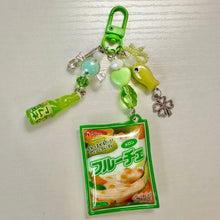 Load image into Gallery viewer, Yogurt Pudding Fruits Shaka Shaka Trinket Keychain
