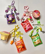 Load image into Gallery viewer, Yogurt Pudding Fruits Shaka Shaka Trinket Keychain
